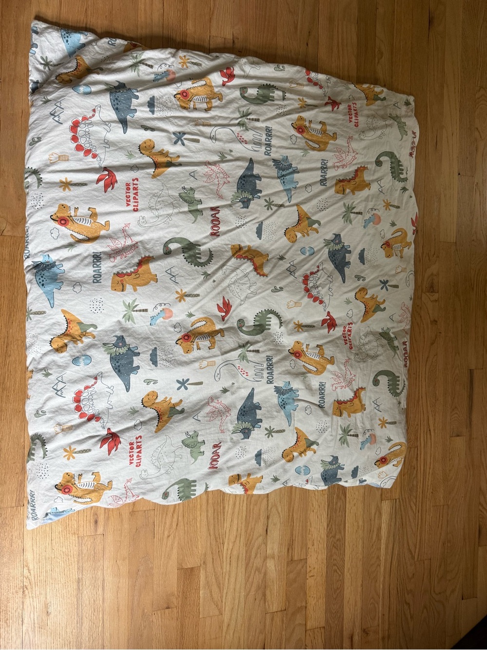 100% Cotton and goose down baby comforter and cotton duvet cover 41x48in